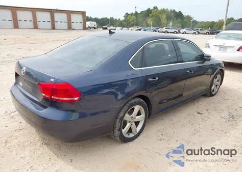 2013 Volkswagen Passat 2.5L Se from USA, damaged, VIN 1VWBP7A31DC140243